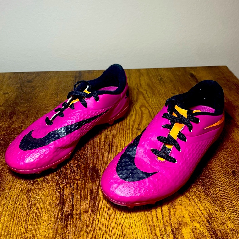 Nike Hypervenom Phelon Youth Soccer Cleats Size 1.5Y